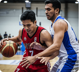Player dribbling